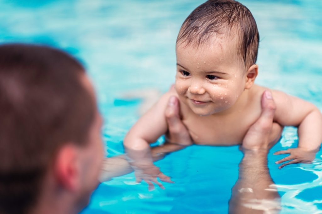 shapland swim school- do babies need earplugs