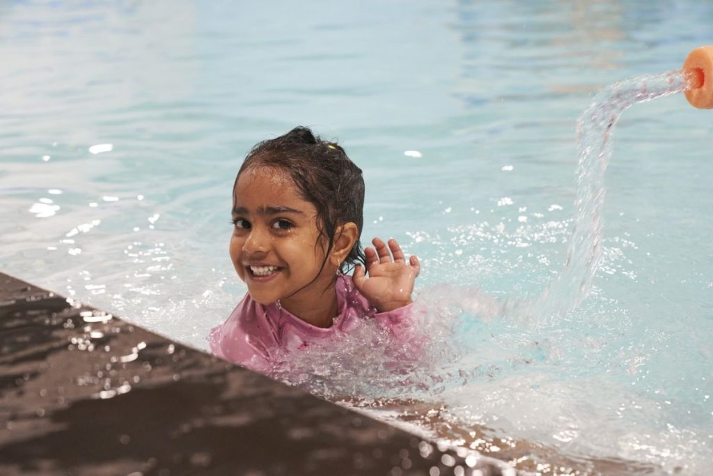 build water comfort for child