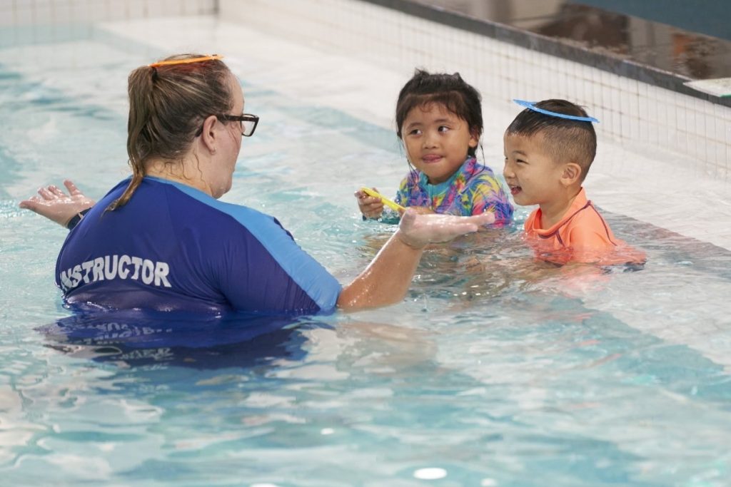 semi-private swimming lessons