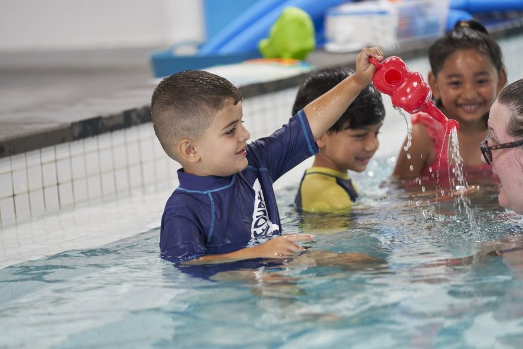 make swimming fun and positive for your child